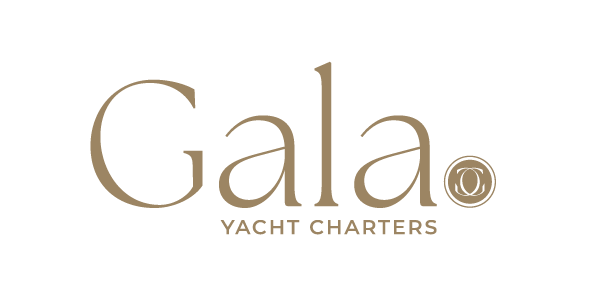 Sub logo Gold | Gala Yacht Charters